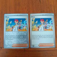 Piros carte Pokemon allenatore
