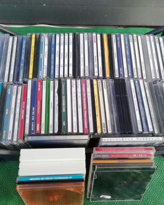 Lotto 100 custodie cd usate