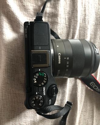 Canon EOS M3 Mirrorless + EF-M 18-55 IS STM