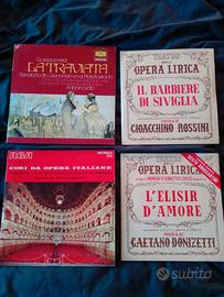 Vinili vintage_4 vinili opera lirica