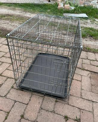 Gabbia pieghevole per cani
