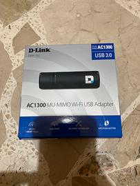 D-Link DWA-182 - Adattatore Wi-Fi USB AC1300