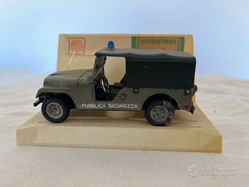 Jeep Pubblica Sicurezza d'epoca Mebeloys