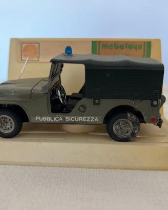 Jeep Pubblica Sicurezza d'epoca Mebeloys