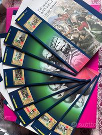 8 folders completi 150 anniversario Unita d’Italia