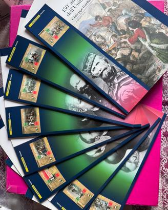8 folders completi 150 anniversario Unita d’Italia