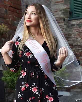 Velo fascia sposa addio al nubilato