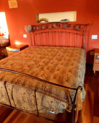 letto ferro battuto 