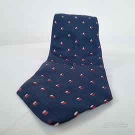 Cravatta Pierre Balmain 100% Seta Blu Navy