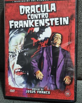 dvd Dracula contro Frankenstein 