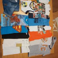 Lotto vestiti estivi bimbo 4 anni