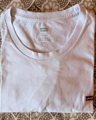 T-shirt Levi’s bianca – taglia XL-Nuovo