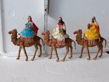 Pastori presepe re magi vintage 