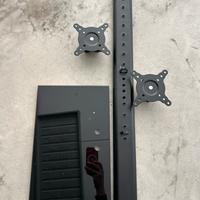 Supporto doppio monitor