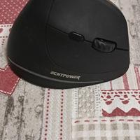 Mouse ergonomico wireless