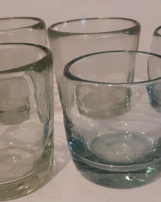 5 bicchieri Guzzini da Grappa /liquore 