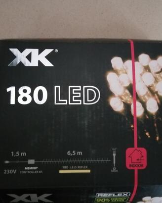 luci albero di Natale 180 LED XK per interno 