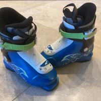 Scarponi 23.5mm misura 37 e sci bambino