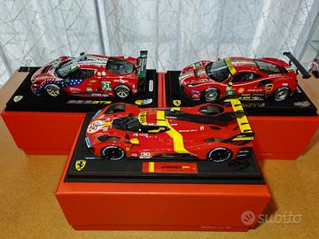FERRARI 296 GT3 488 GTE LE MANS 1:18 BBR MODELS