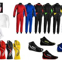 KIT ABBIGLIAMENTO PILOTA SPARCO nuovo FIA 88562018