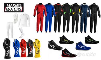 KIT ABBIGLIAMENTO PILOTA SPARCO nuovo FIA 88562018