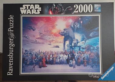 Puzzle Ravensburger Star Wars 2000 Pezzi 