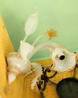 Apliques in vetro originale di Murano 