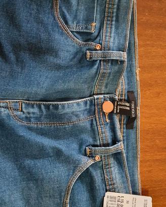 Forever 21 Ankle medium Denim jeans donna EU40UK30
