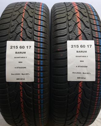 2 GOMME 215 60 17 BARUM BR1814