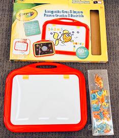 Crayola - Lavagnetta bianca magnetica/nera ardesia