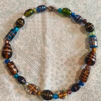Collana in vetro di Murano 