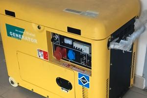 Gruppo elettrogeno silenziato