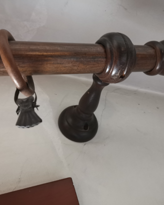 Bastoni tende e mantovane in legno