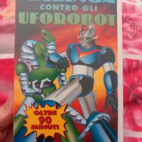 Casetta vhs mazinga contro gli uforobot