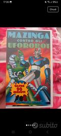 Casetta vhs mazinga contro gli uforobot
