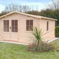 Casetta Valencia 4000 x 4000 x 40 mm Blockhouse.