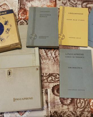 Vintage - Corso Tedesco Linguaphone (45 giri)