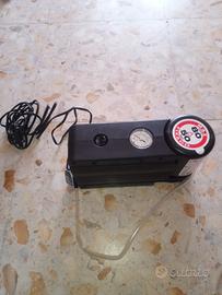 Compressore Aria portatile 12v e kit ripara gomme