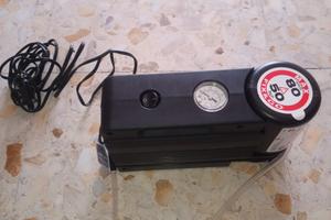 Compressore Aria portatile 12v e kit ripara gomme