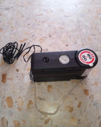 Compressore Aria portatile 12v e kit ripara gomme