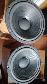 coppia woofer ciare da 32cm ribordati da poco 