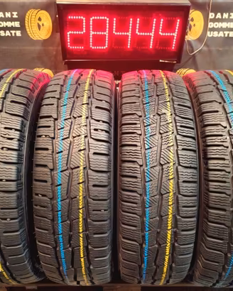 4 GOMME FURGONE 215 70 15C MICHELIN AL 80/90%