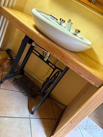 Singer con Lavandino