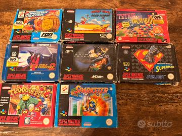 Giochi snes vintage