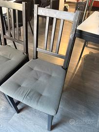 3 sedie IKEA mod Stefan solo ritiro