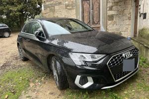 Audi A3 8y Sportback nera 2020 tdi 30 2000 cc