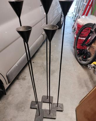 Portacandele in ferro