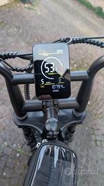 bici elettr. 1500w - 75 km. autonomia 2 posti