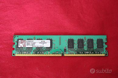 Memoria RAM Kingston kvr667d2n5 2GB 1.8V