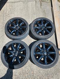 cerchi 17 +  gomme mini cooper